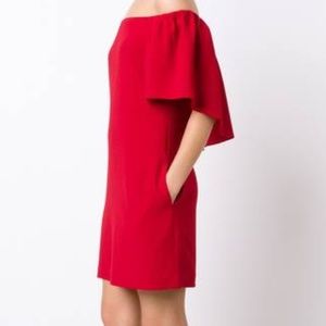 trina turk red zeal dress